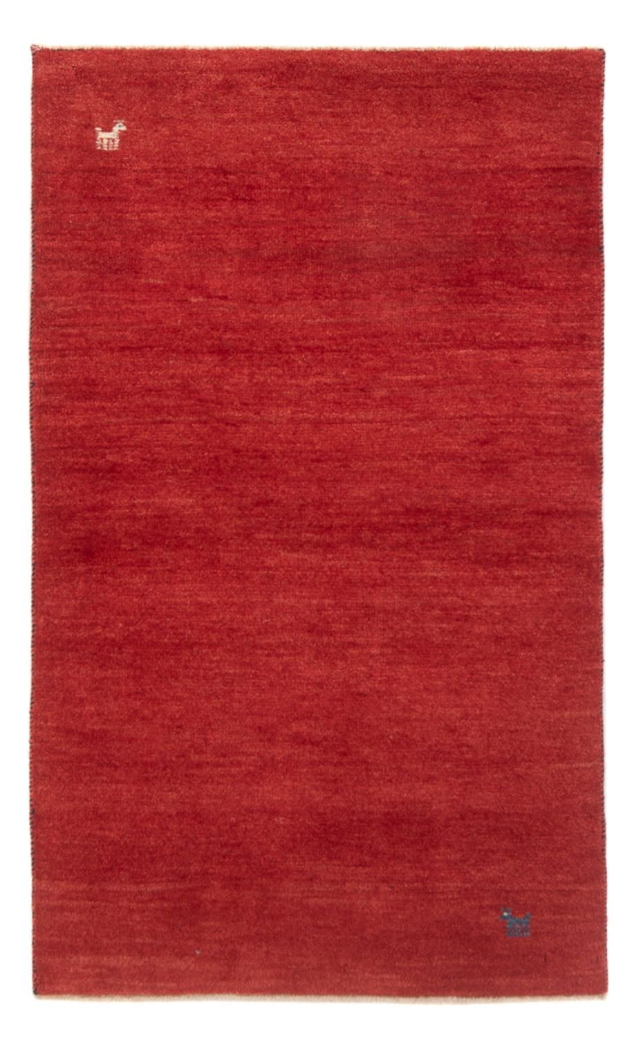 Gabbeh-tæppe - Persisk - 139 x 73 cm - rød