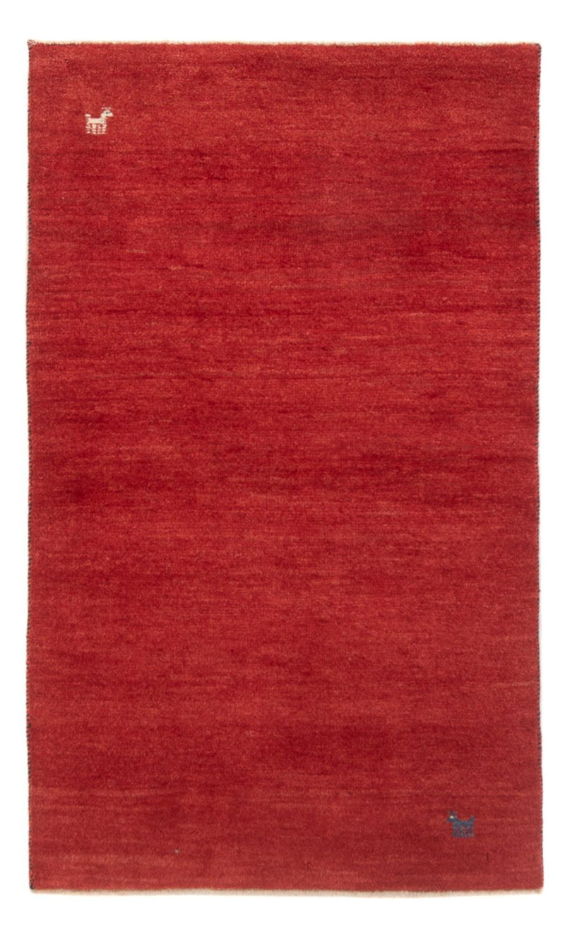 Gabbeh-tæppe - Persisk - 139 x 73 cm - rød