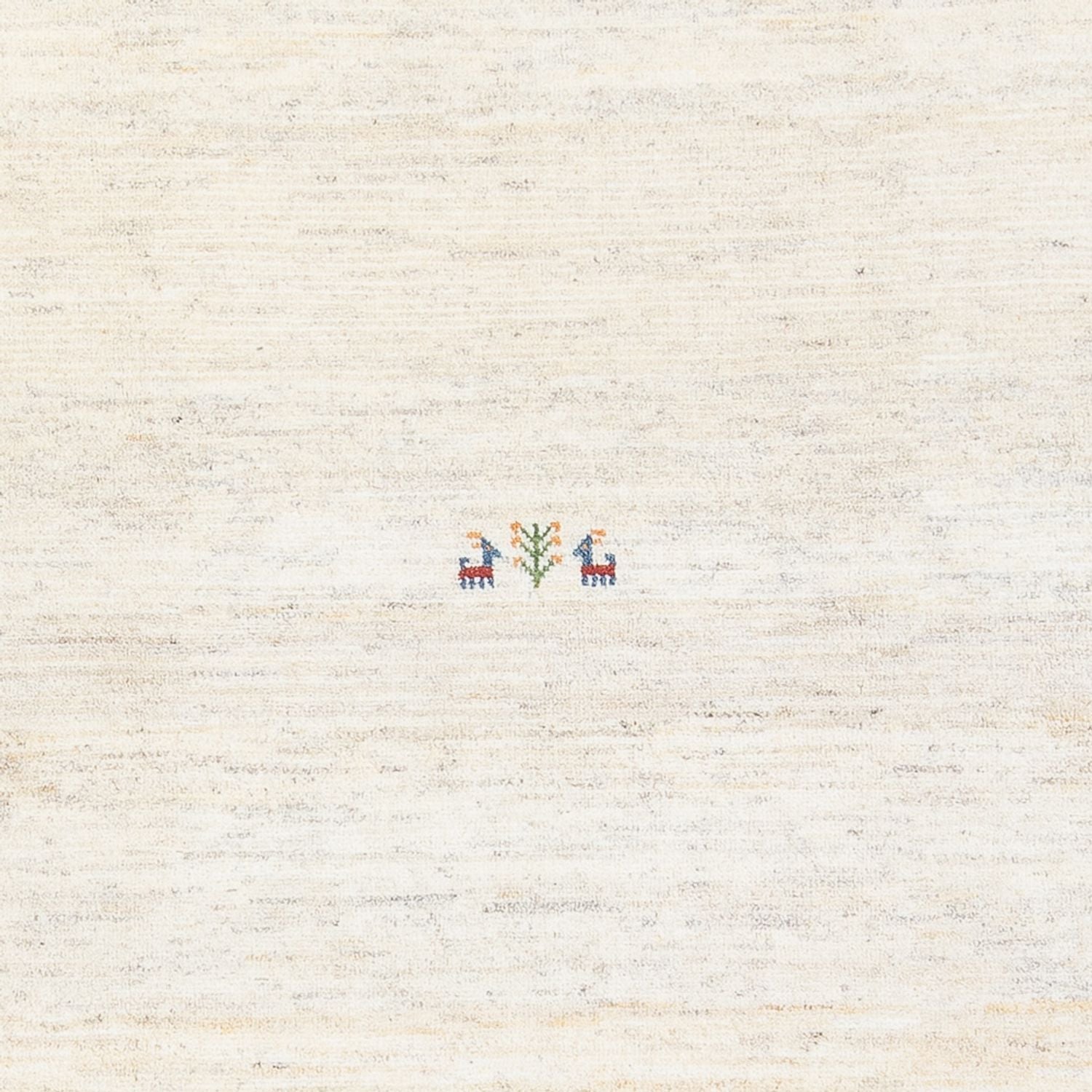 Gabbeh-tæppe - Persisk - 237 x 197 cm - hvid