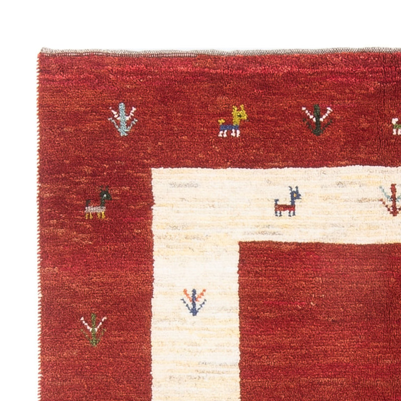 Gabbeh-tæppe - Persisk - 175 x 122 cm - flerfarvet