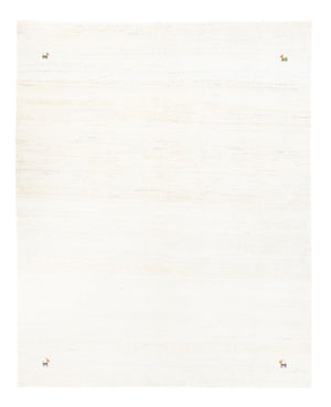 Gabbeh-tæppe - Persisk - 193 x 153 cm - hvid