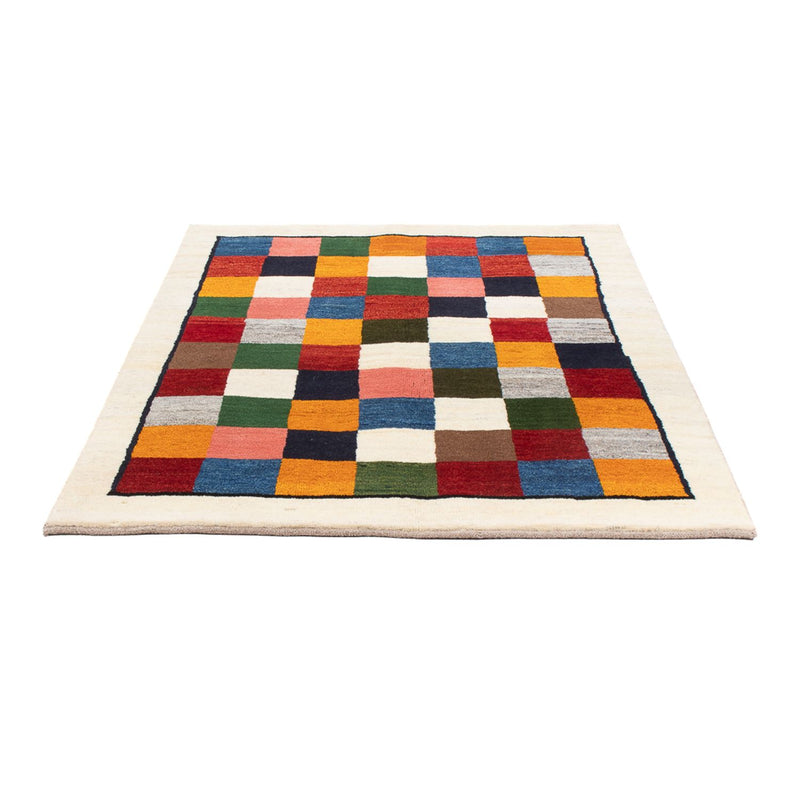 Gabbeh-tæppe - Persisk - 167 x 121 cm - flerfarvet