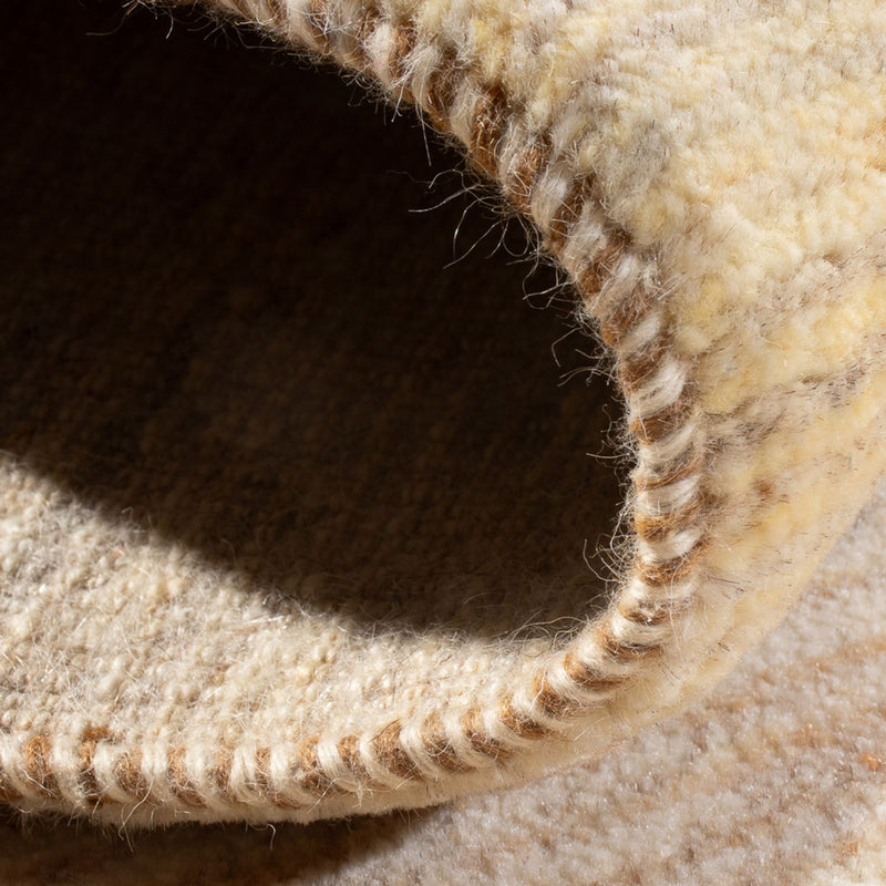 Gabbeh-tæppe - Persisk - 137 x 73 cm - lys beige