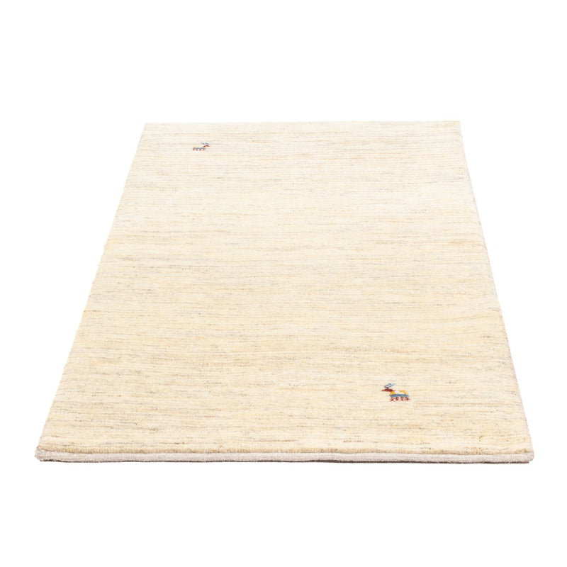 Gabbeh-tæppe - Persisk - 137 x 73 cm - lys beige
