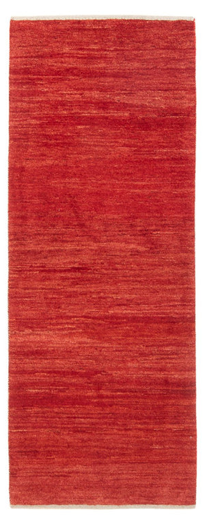 Løber Gabbeh-tæppe - Persisk - 196 x 80 cm - rød