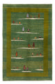 Persisk Gabbeh Tæppe 183x120cm - Perserteppich Wollteppich