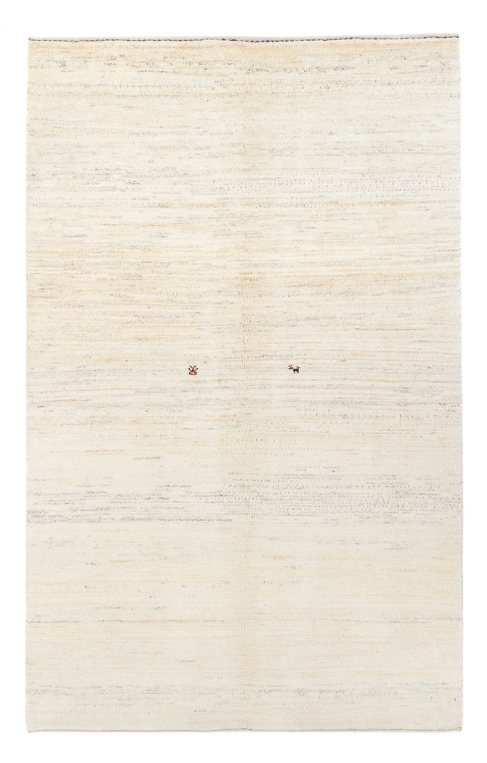 Gabbeh-tæppe - Persisk - 191 x 120 cm - beige
