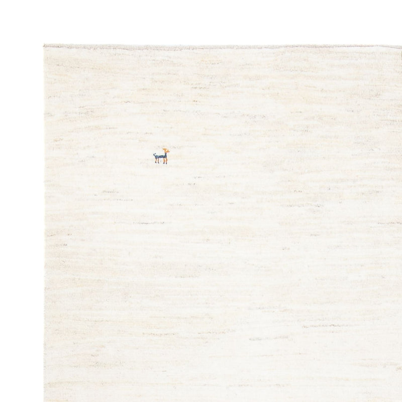 Gabbeh-tæppe - Persisk - 232 x 174 cm - hvid
