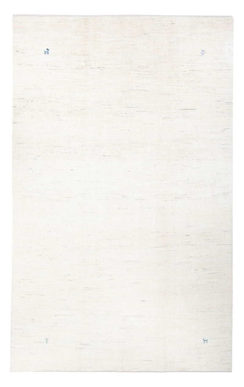 Gabbeh-tæppe - Persisk - 297 x 191 cm - hvid