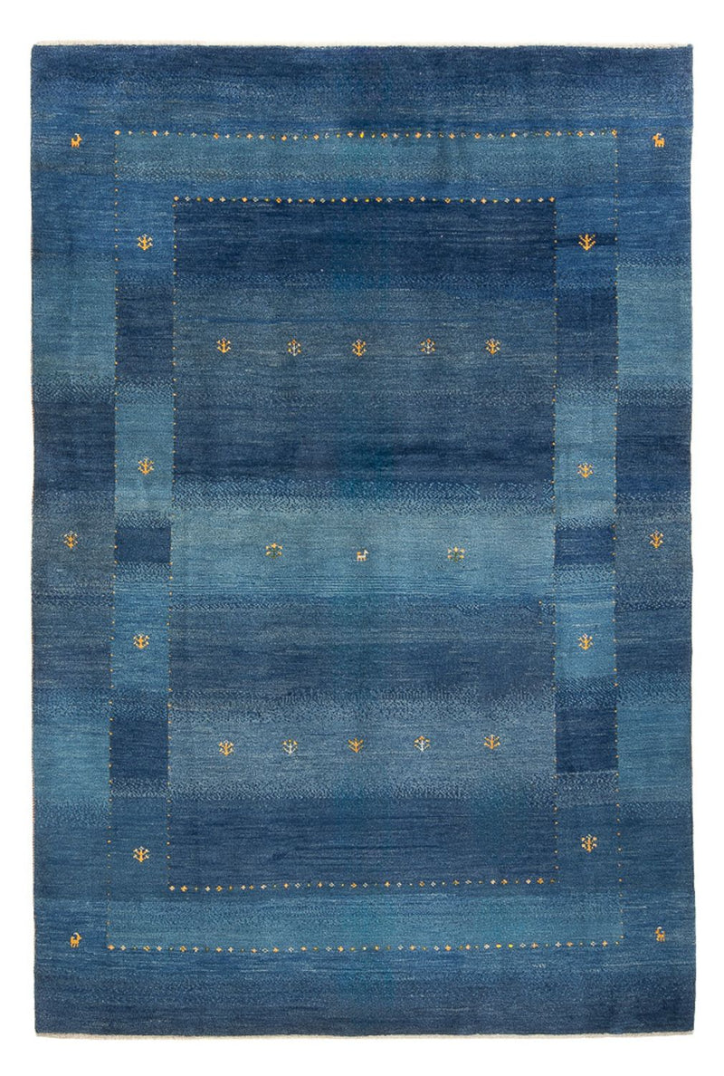 Gabbeh-tæppe - Persisk - 264 x 175 cm - havblå