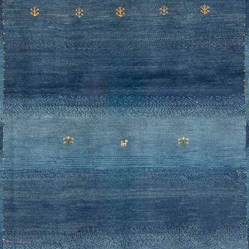 Gabbeh-tæppe - Persisk - 264 x 175 cm - havblå