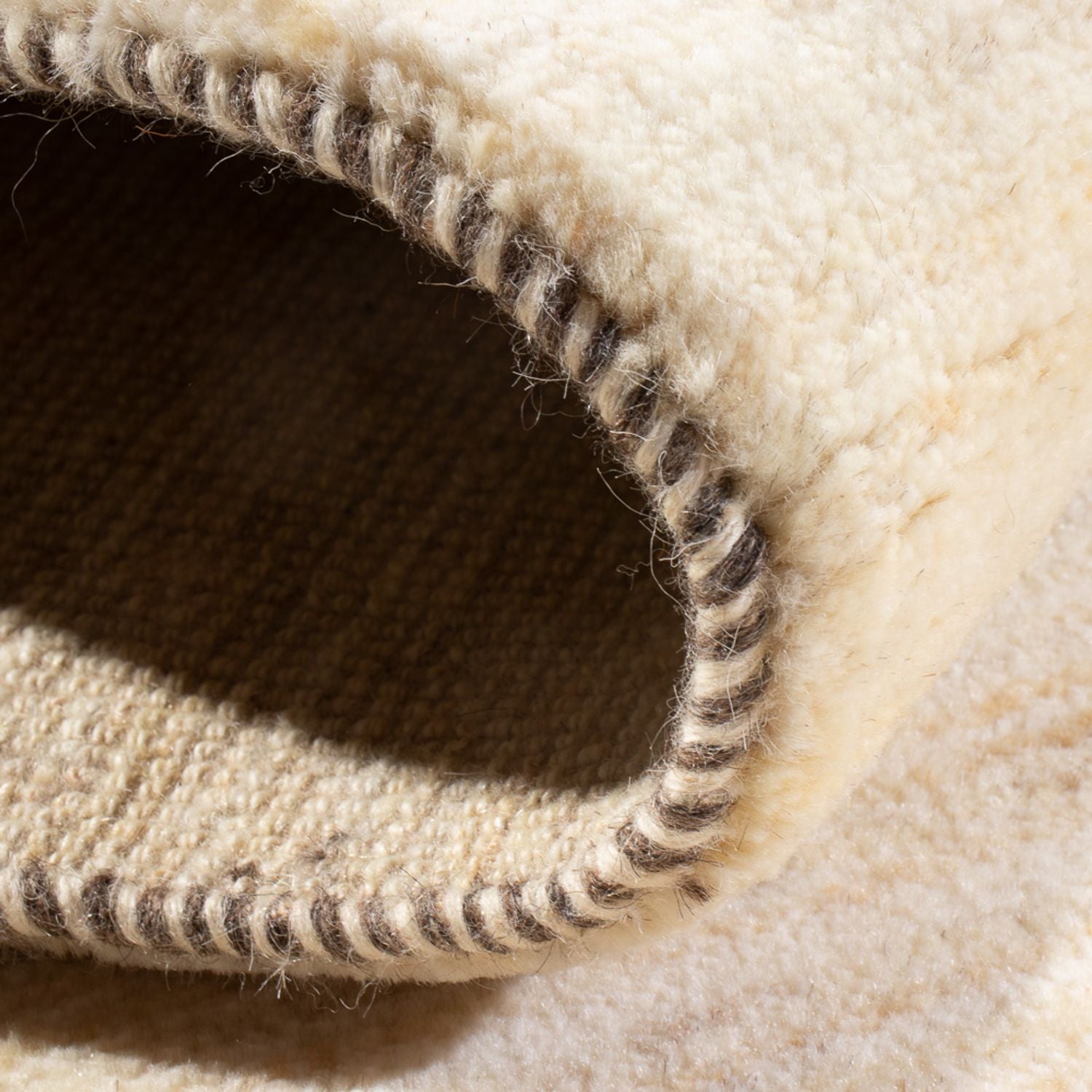 Gabbeh-tæppe - Persisk - 146 x 72 cm - beige