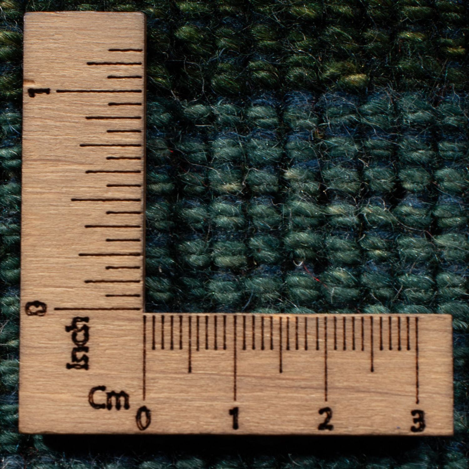 Gabbeh-tæppe - Persisk - 87 x 61 cm - grøn