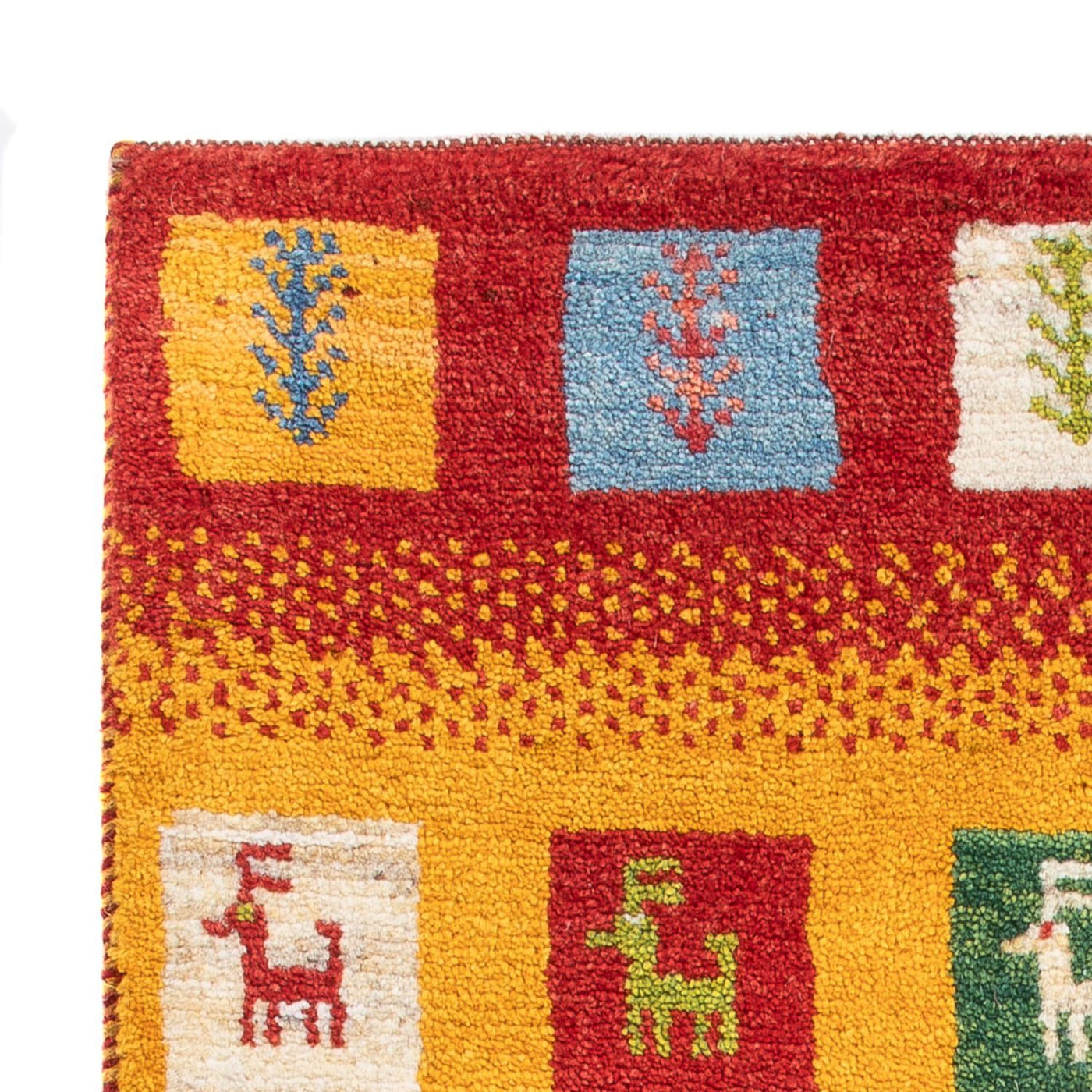 Persisk Gabbeh Tæppe 87x61cm - Perserteppich Wollteppich