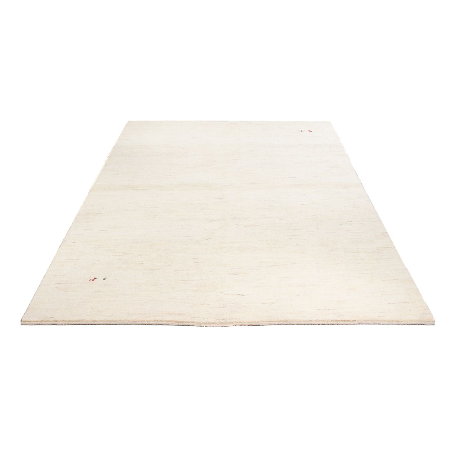 Gabbeh-tæppe - Persisk - 255 x 174 cm - hvid