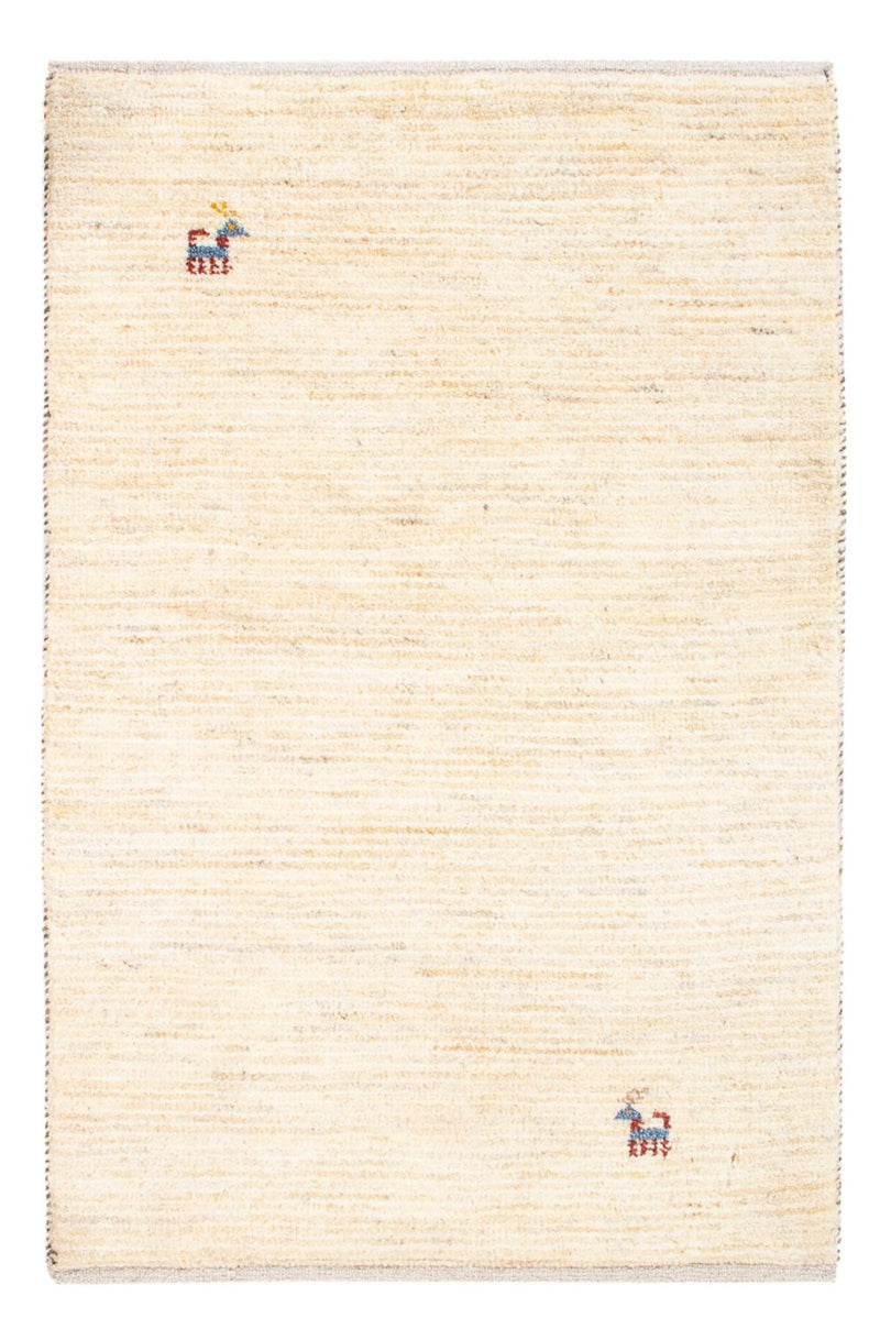 Gabbeh-tæppe - Persisk - 86 x 61 cm - beige