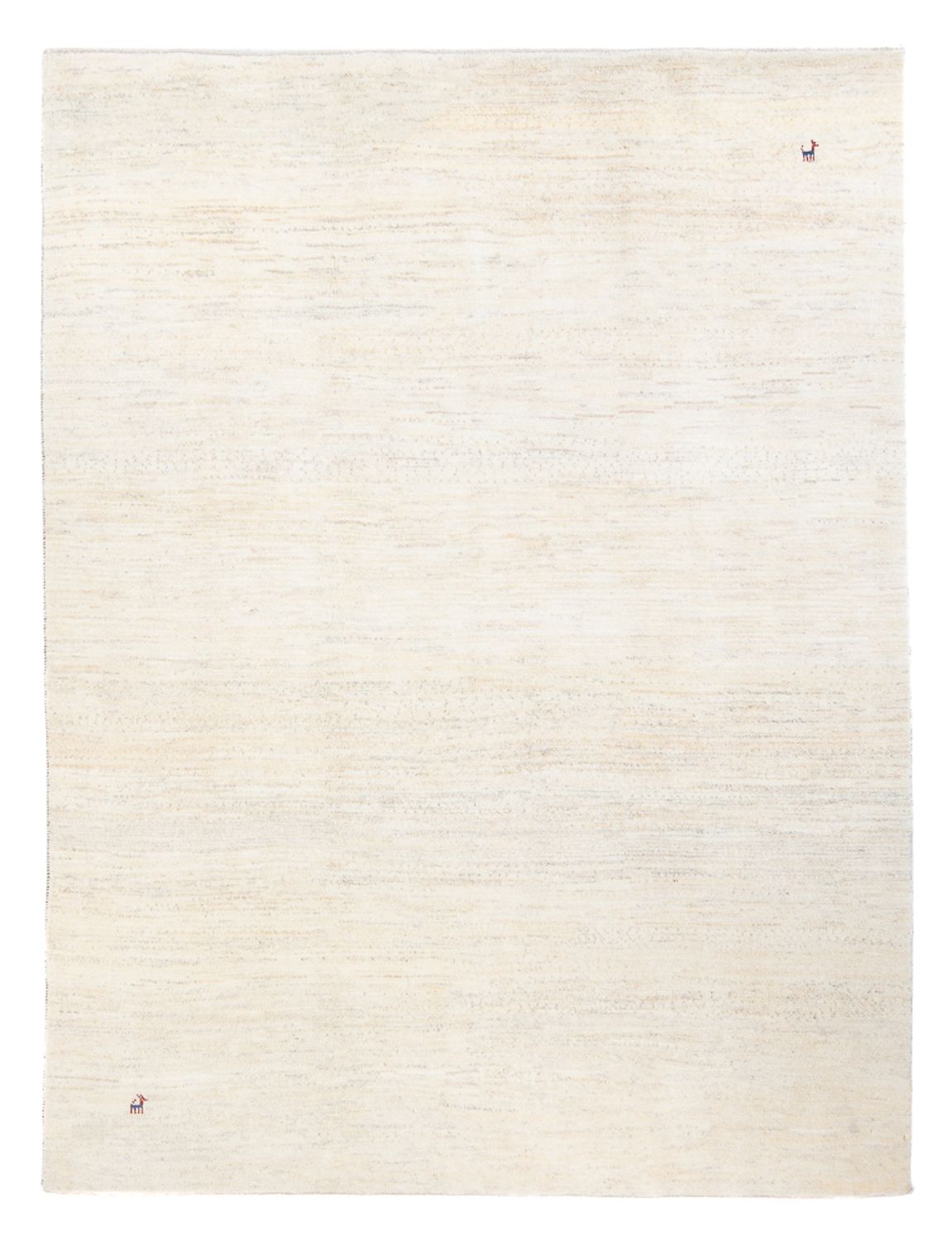Gabbeh-tæppe - Persisk - 244 x 181 cm - hvid