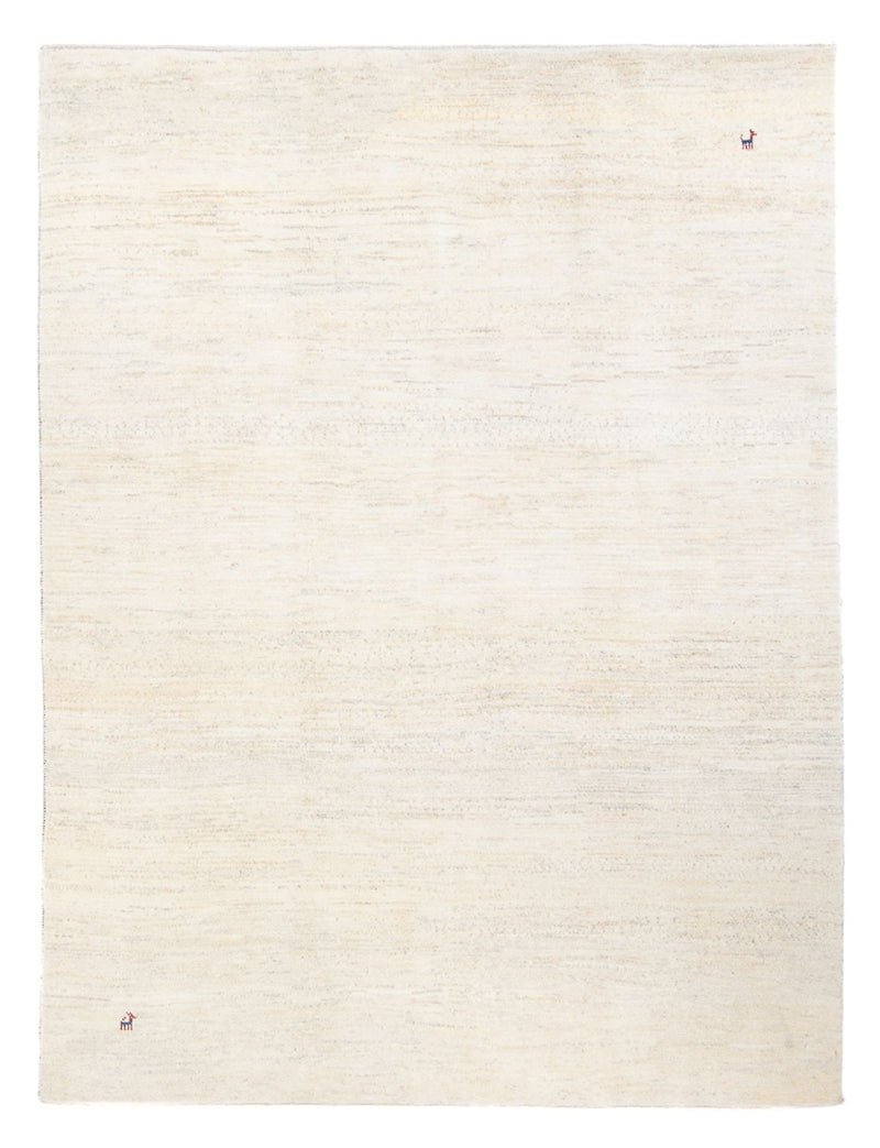 Gabbeh-tæppe - Persisk - 244 x 181 cm - hvid