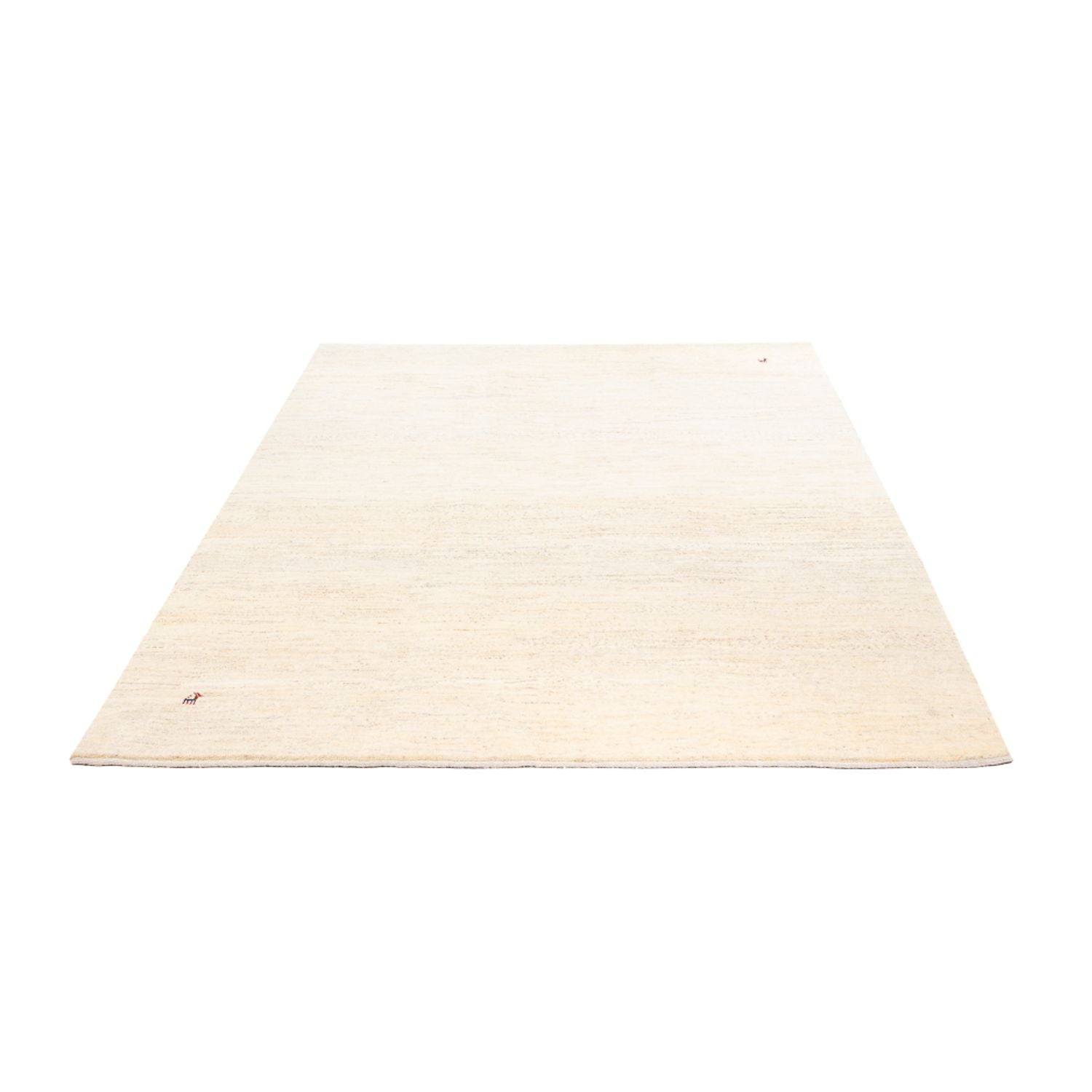 Gabbeh-tæppe - Persisk - 244 x 181 cm - hvid
