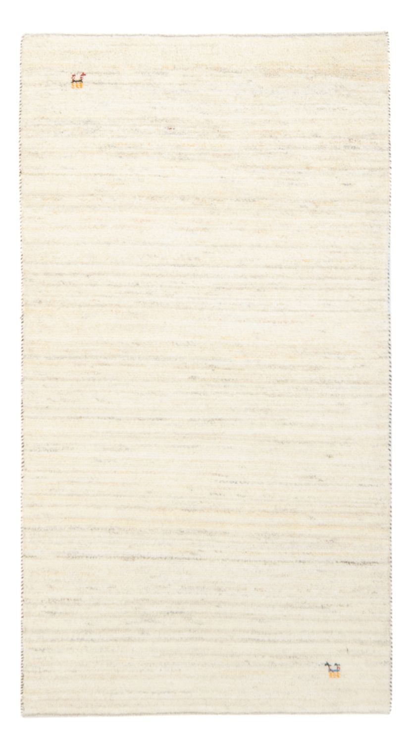 Gabbeh-tæppe - Persisk - 143 x 73 cm - beige
