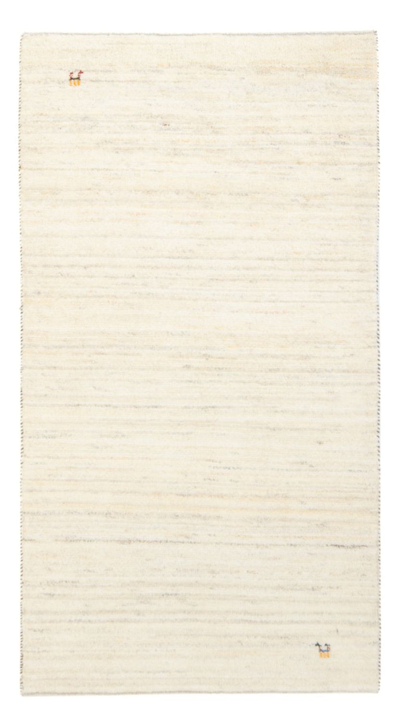 Gabbeh-tæppe - Persisk - 143 x 73 cm - beige
