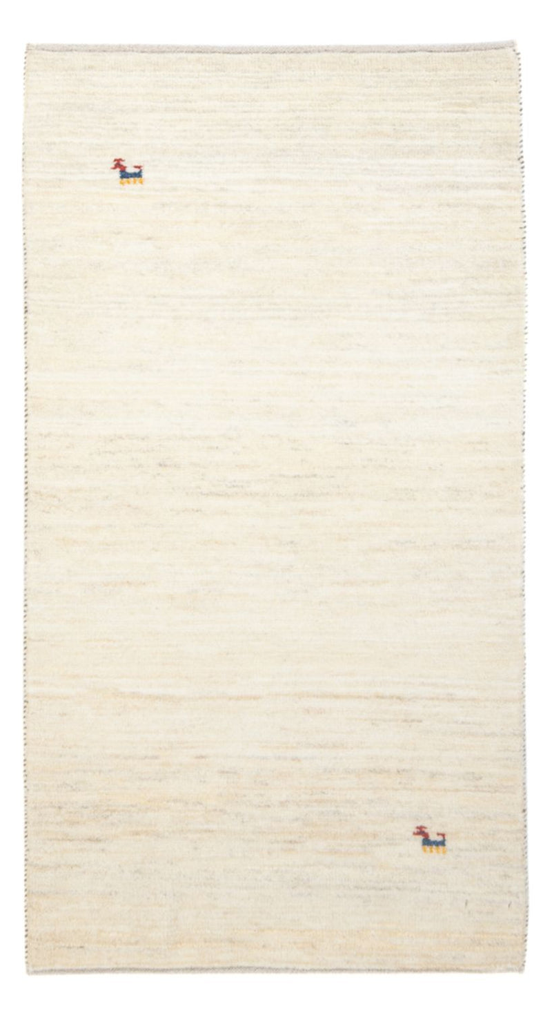 Gabbeh-tæppe - Persisk - 149 x 72 cm - beige