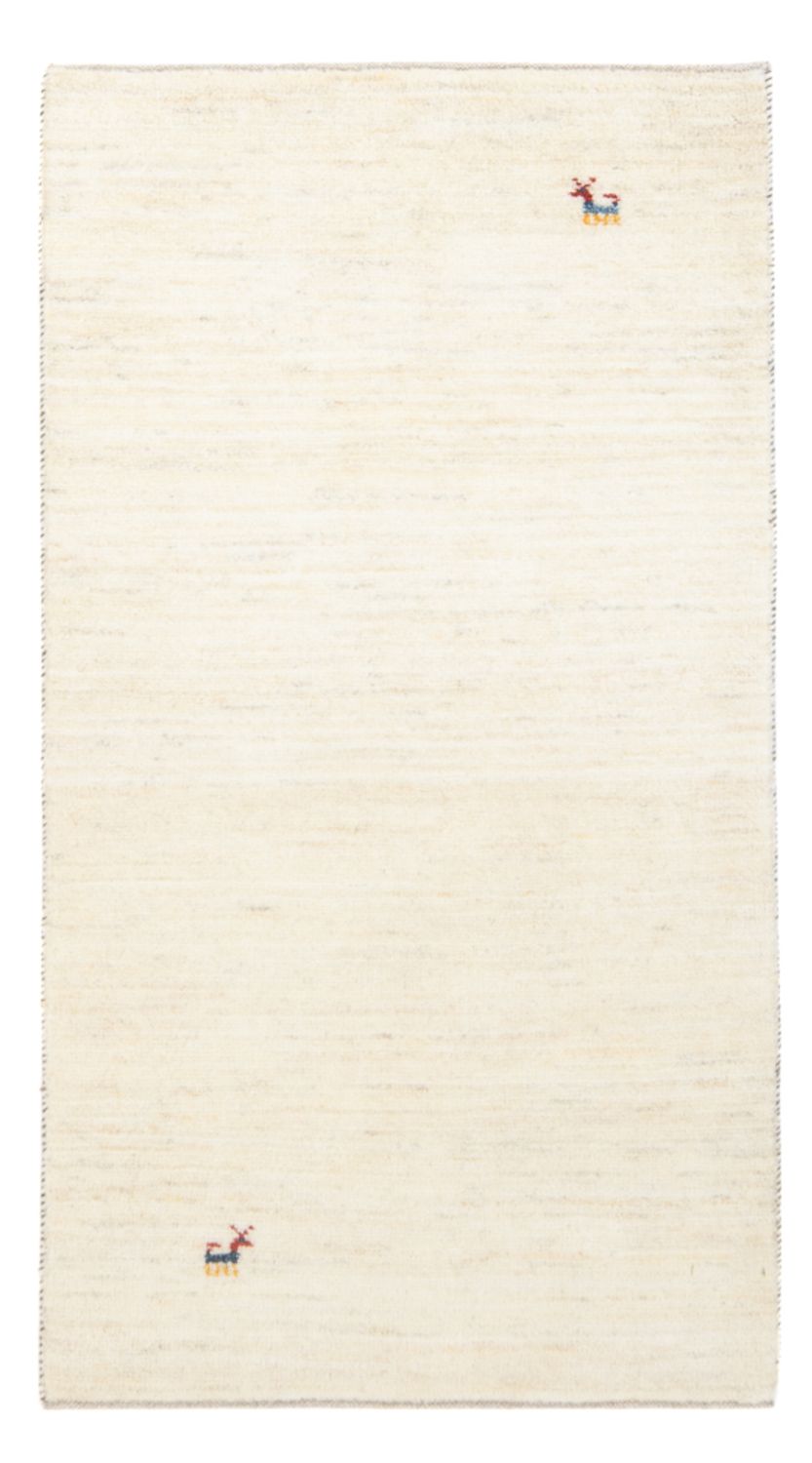 Gabbeh-tæppe - Persisk - 148 x 73 cm - beige
