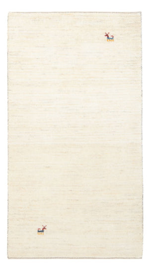 Gabbeh-tæppe - Persisk - 148 x 73 cm - beige