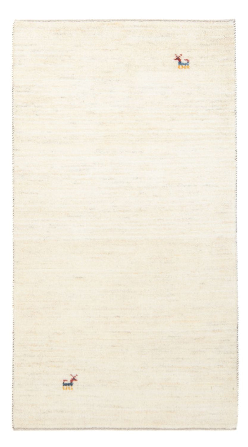Gabbeh-tæppe - Persisk - 148 x 73 cm - beige