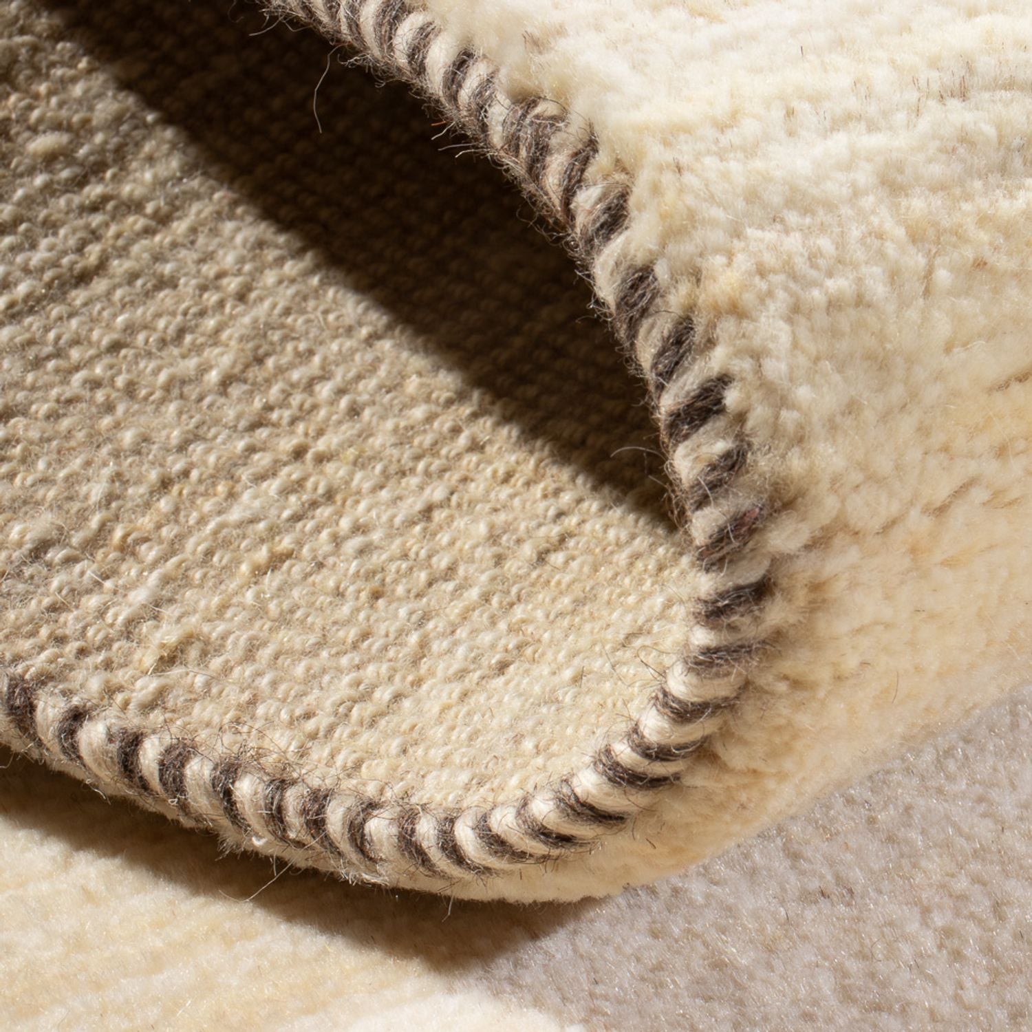 Gabbeh-tæppe - Persisk - 148 x 73 cm - beige
