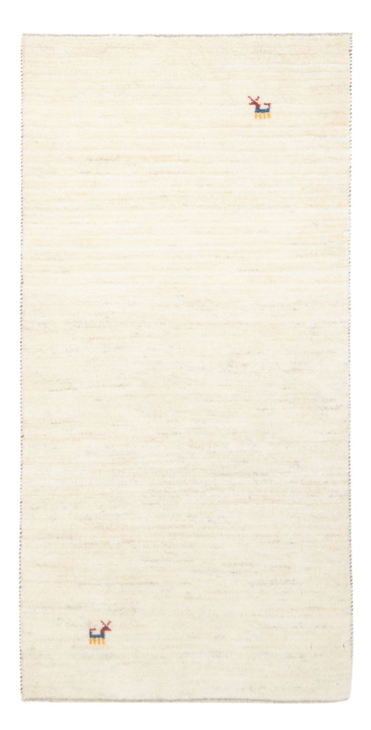 Gabbeh-tæppe - Persisk - 150 x 73 cm - beige