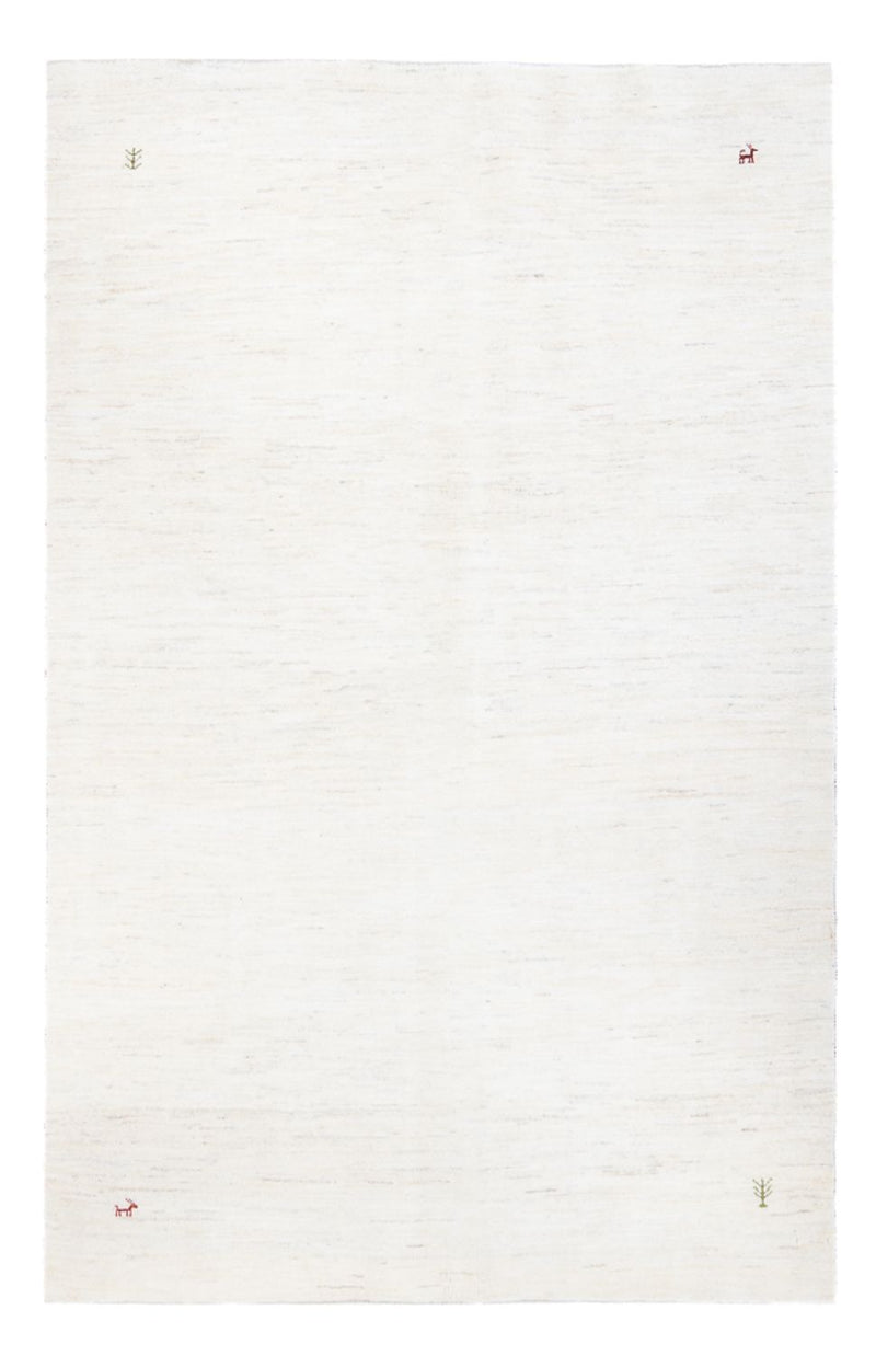 Gabbeh-tæppe - Persisk - 253 x 171 cm - hvid