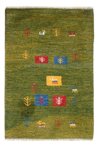 Gabbeh-tæppe - Persisk - 85 x 55 cm - flerfarvet