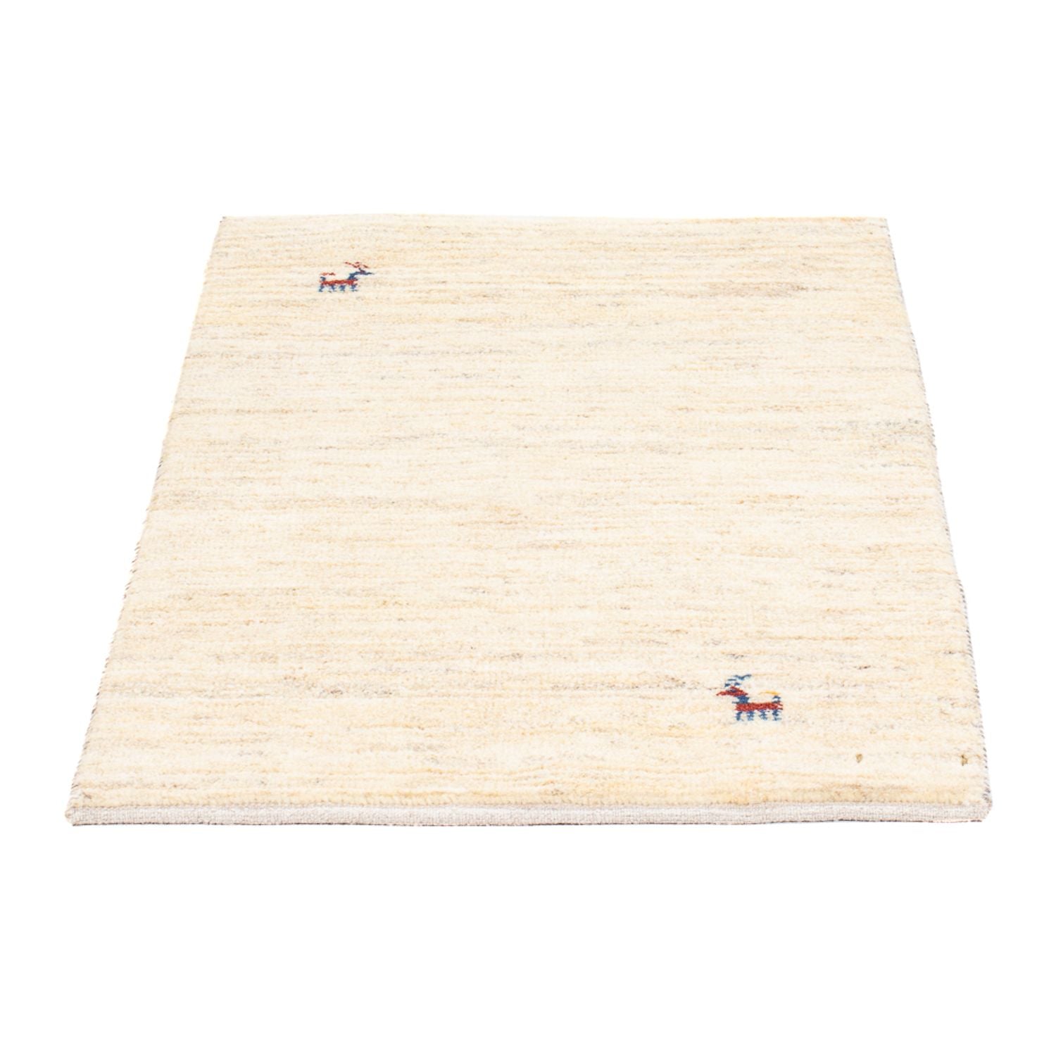 Gabbeh-tæppe - Persisk - 86 x 60 cm - beige