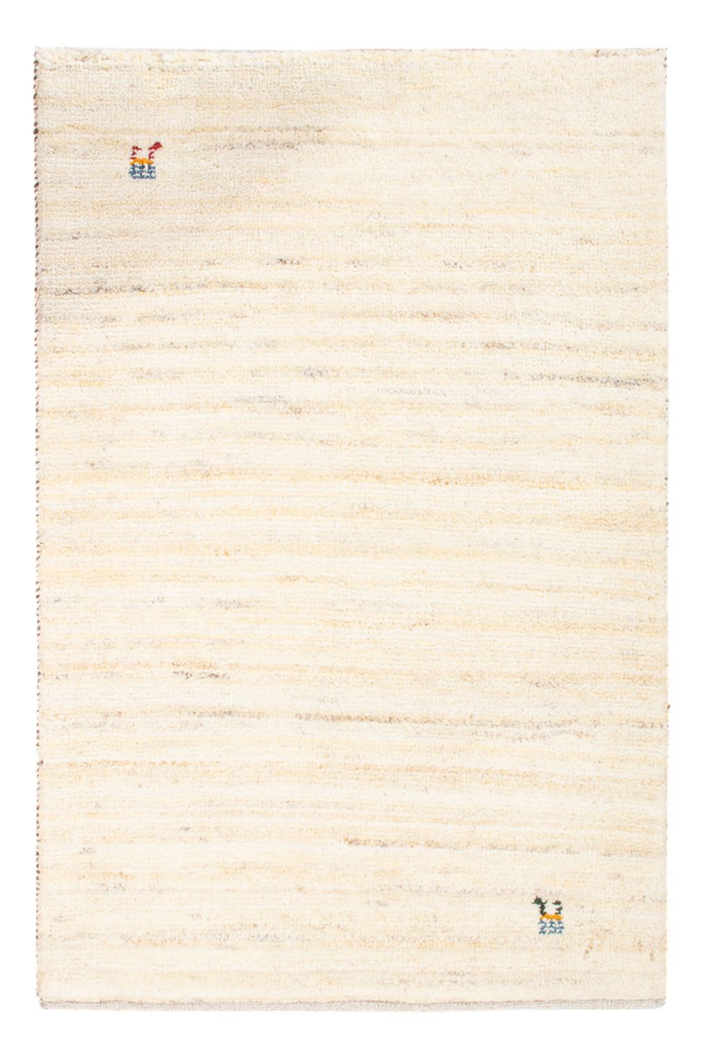 Gabbeh-tæppe - Persisk - 86 x 60 cm - beige