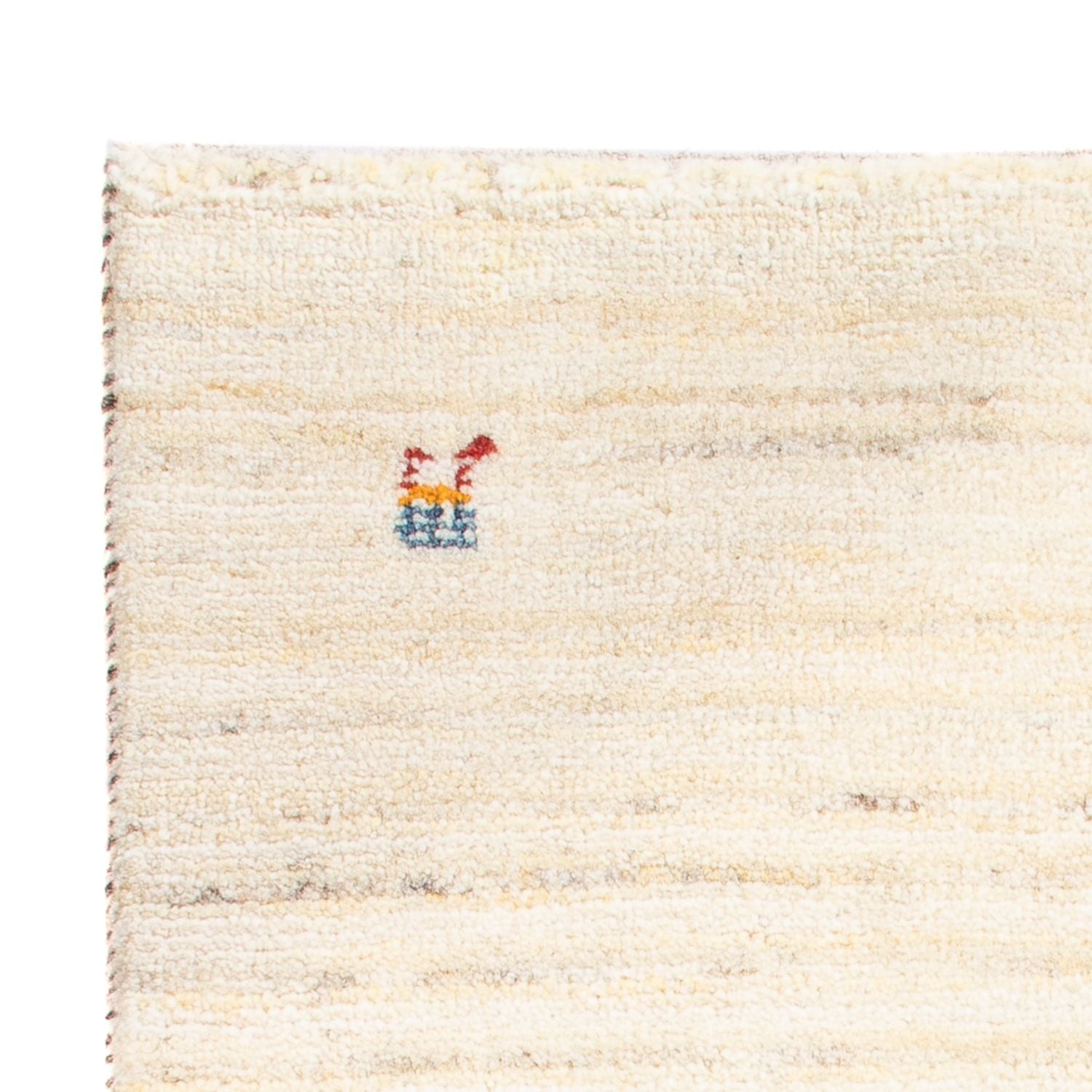 Gabbeh-tæppe - Persisk - 86 x 60 cm - beige