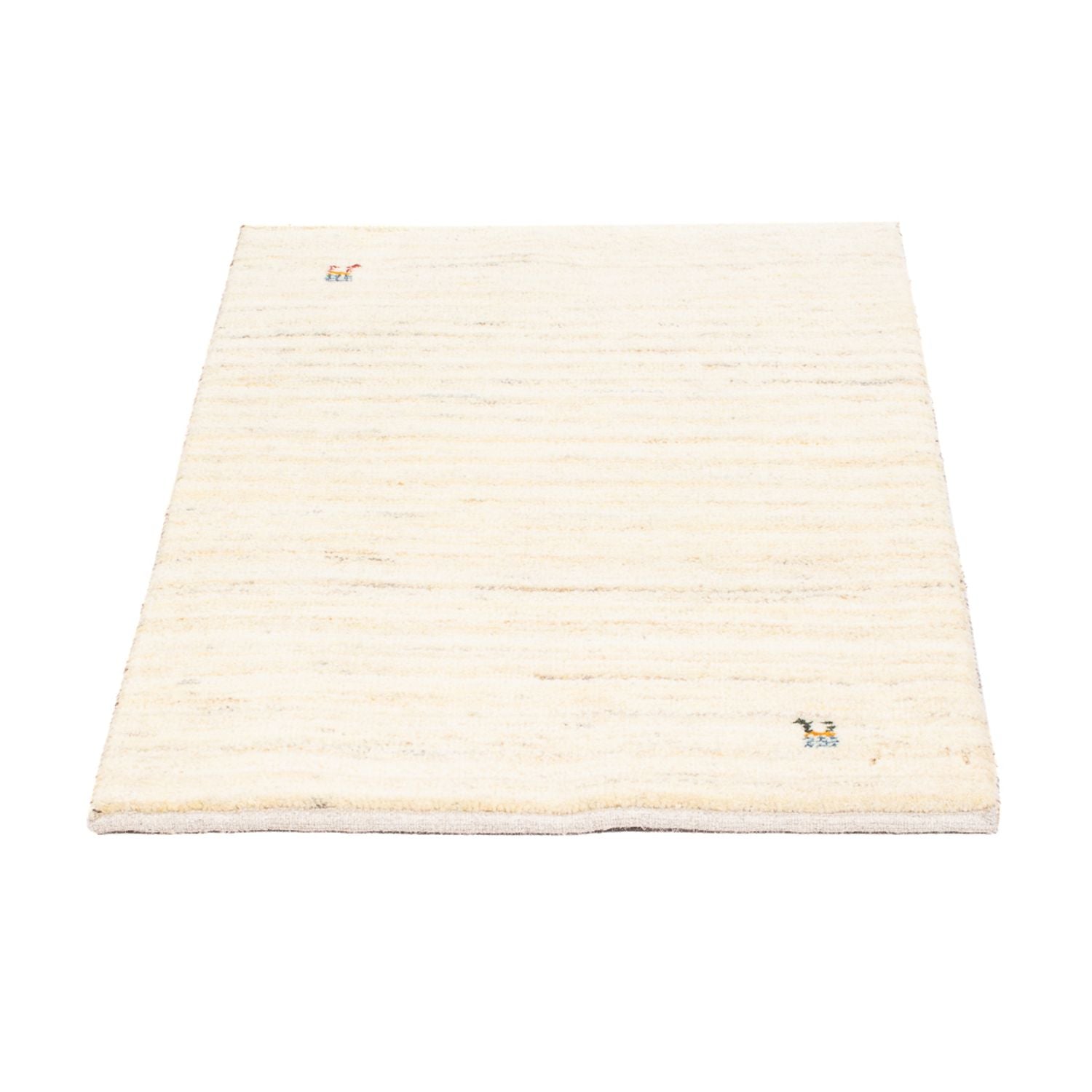 Gabbeh-tæppe - Persisk - 86 x 60 cm - beige