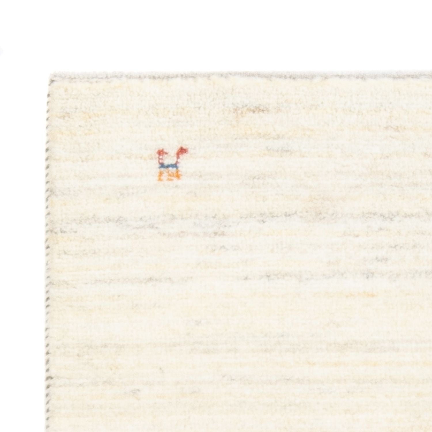 Gabbeh-tæppe - Persisk - 144 x 72 cm - beige