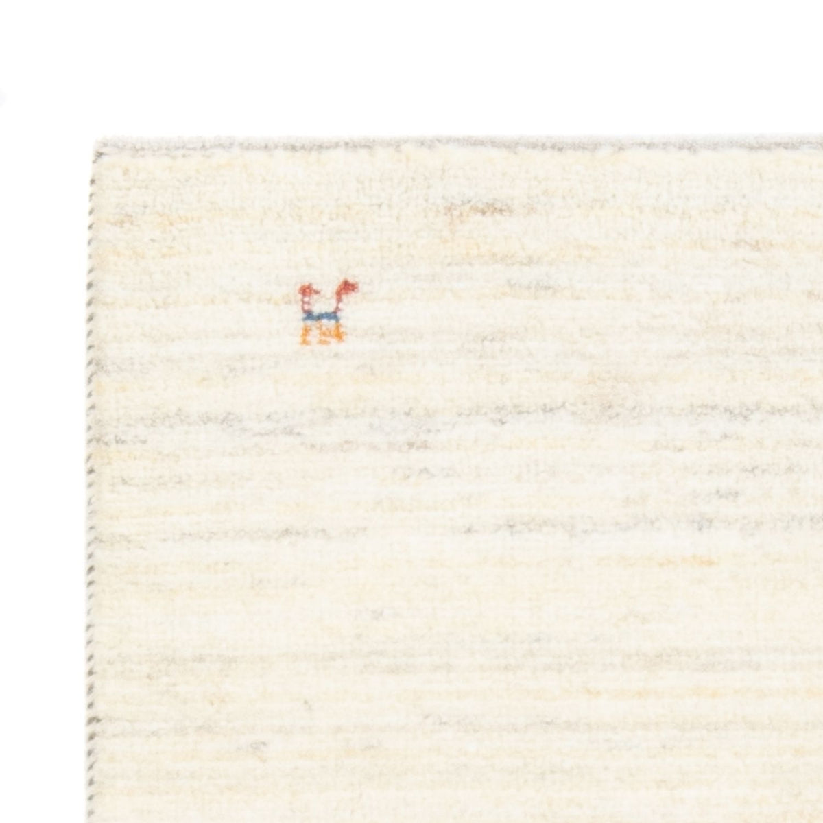 Gabbeh-tæppe - Persisk - 144 x 72 cm - beige
