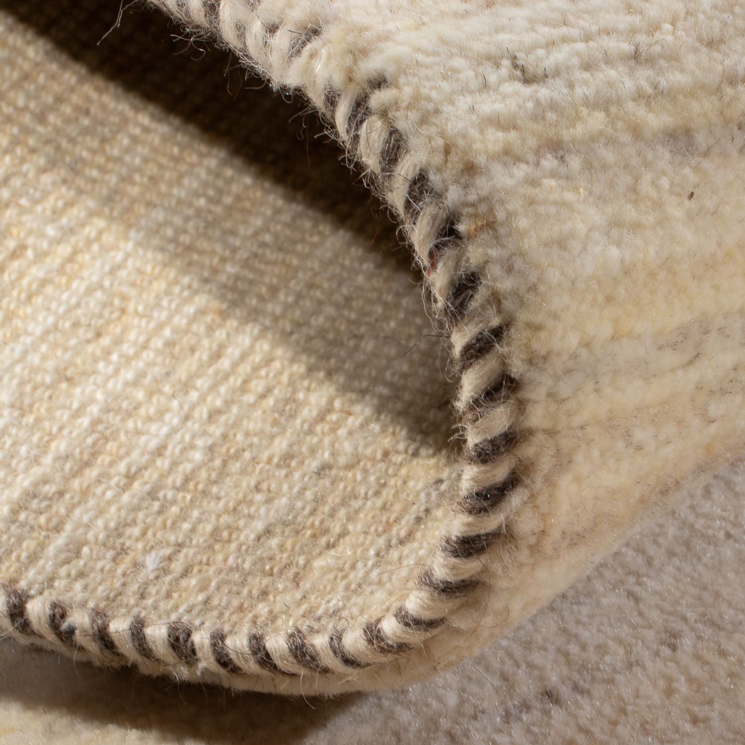 Gabbeh-tæppe - Persisk - 144 x 72 cm - beige