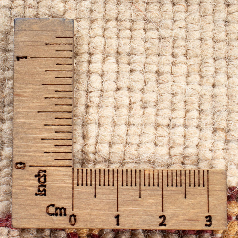 Gabbeh Tæppe - Loribaft Softy - 182 x 125 cm - lys beige
