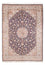 Silketæppe - Kashmir Silk - 187 x 123 cm - beige