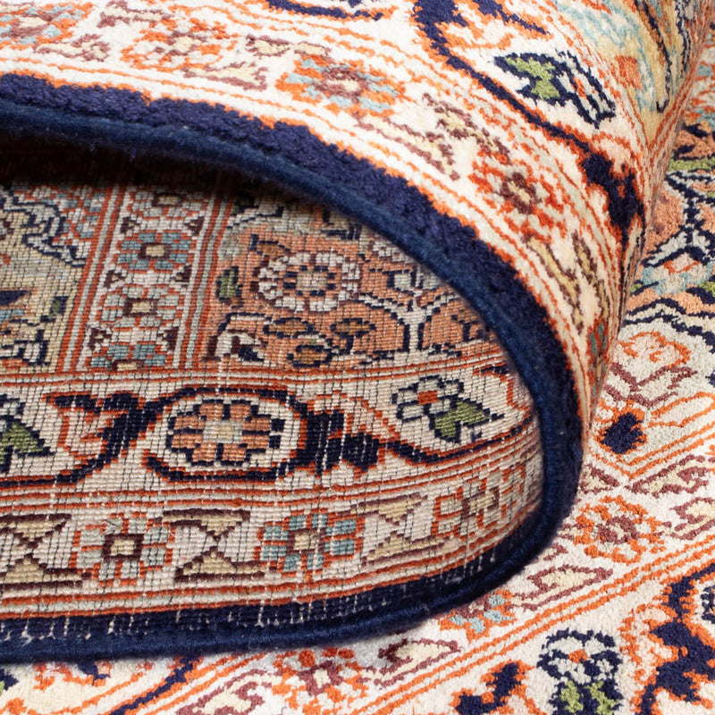 Silketæppe - Kashmir Silk - 178 x 123 cm - beige