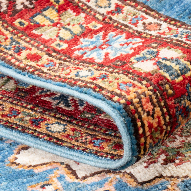 Løber Ziegler Carpet - Kazak - 205 x 63 cm - blå