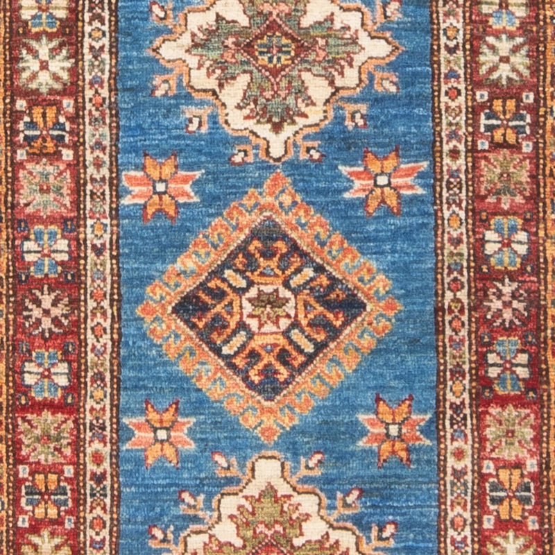 Løber Ziegler Carpet - Kazak - 205 x 63 cm - blå