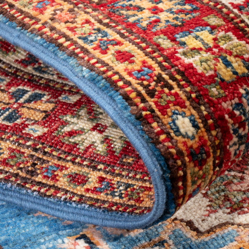 Løber Ziegler Carpet - Kazak - 205 x 63 cm - blå