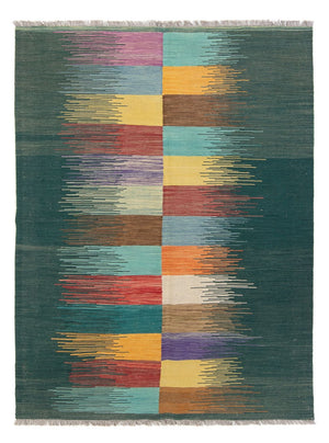 Kelim-tæppe - Trendy - 201 x 143 cm - flerfarvet