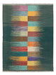 Moderne kilim Tæppe 143x201cm - Uldtæppe