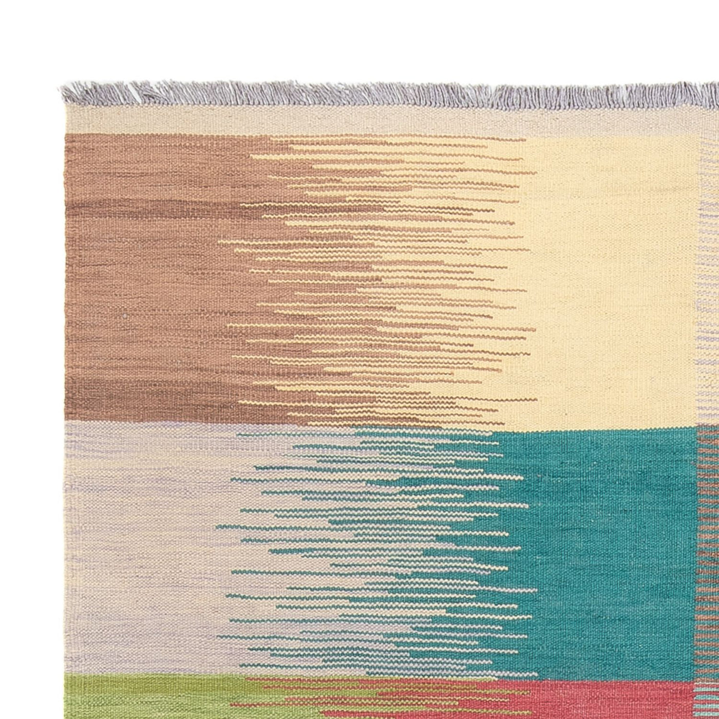 Moderne kilim Tæppe 241x170cm - Uldtæppe