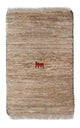 Persisk Gabbeh Tæppe 60x40cm - Perserteppich Wollteppich